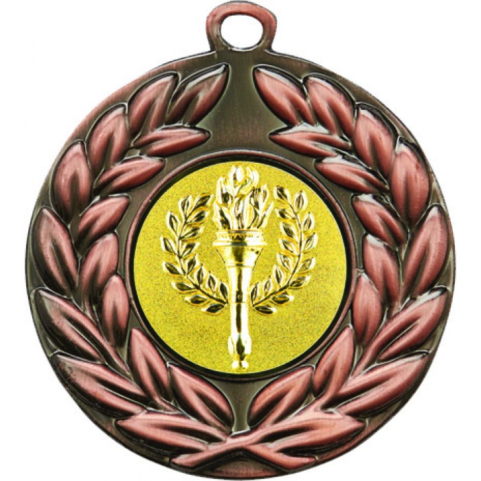 VICTORY MEDAL - CHOOSE YOUR OWN CENTRE- 50MM X 2MM - BRONZE